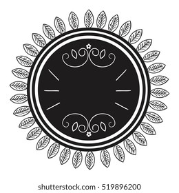 wreath leafs crown icon
