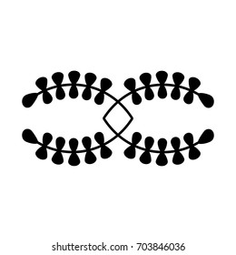 wreath leafs crown icon