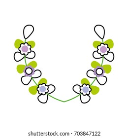 wreath leafs crown icon