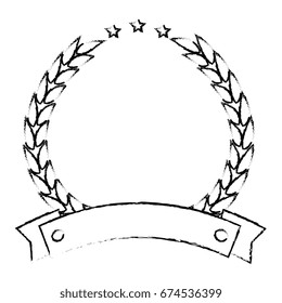 wreath of leaves icon