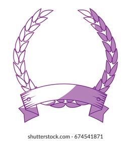 wreath of leaves icon