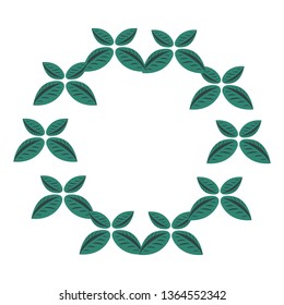 wreath leaves natural