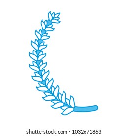 Wreath leaves symbol