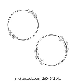 Wreath with no background, fully isolated