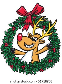 Wreath Reindeer