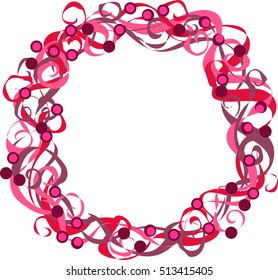 wreath ribbon