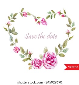 Download Hearts Flowers Border High Res Stock Images Shutterstock