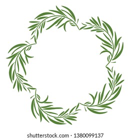 Rosemary Wreath Images, Stock Photos & Vectors | Shutterstock