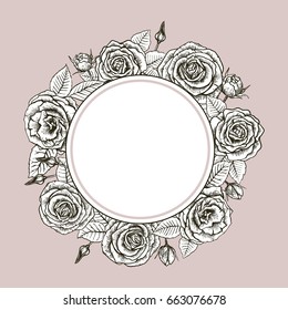 Wreath of roses