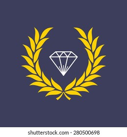 wreath sign diamond