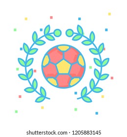 wreath   soccer  football 