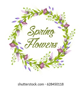 wreath - spring flower