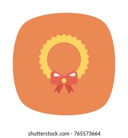 wreath square rounded