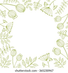 wreath of twigs and berries