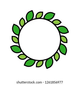 Wreath vector, Chirstmas related filled design editable outline icon