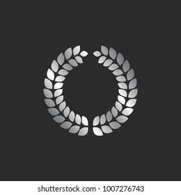 Wreath vector design template