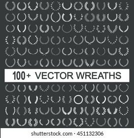 Wreath vector frame 