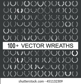 Wreath vector frame 