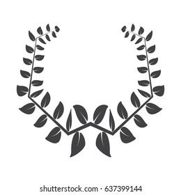 Wreath vector icon