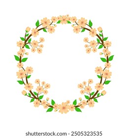 Coronas y marcos rodean flores, hojas verdes. Usted puede utilizar esto para scrapbooking, cartas, invitaciones, tarjetas de hacer.