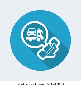 Wrecker call icon