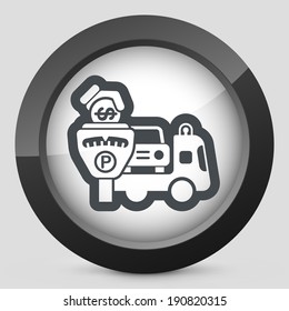Wrecker parking area