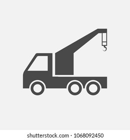 wrecker vector icon truck
