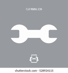 Wrench - Assistance vector web icon