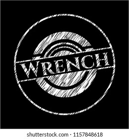 Wrench chalk emblem