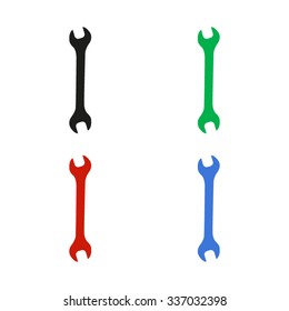 Wrench - color vector icon