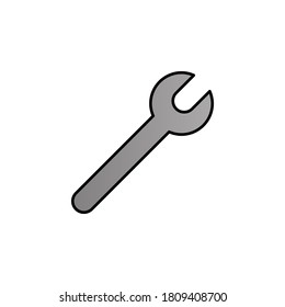 Wrench, diy color gradient vector icon