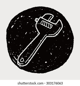 wrench doodle