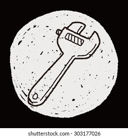 wrench doodle