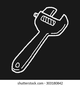 wrench doodle