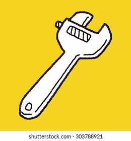 wrench doodle