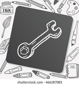 Wrench doodle