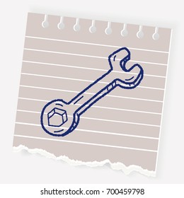 Wrench doodle