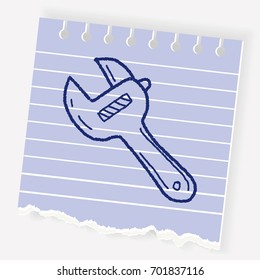 Wrench doodle