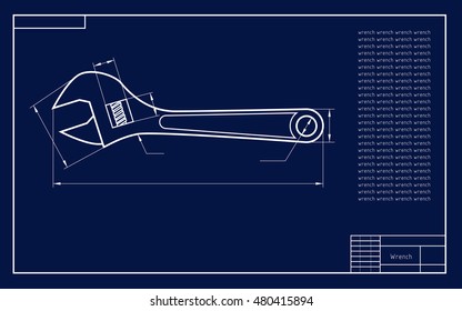 Wrench draft blue