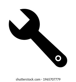 Wrench, fix, adjustable, settings icon vector image. Can also be used for customer support and UI. Suitable for use on web apps, mobile apps and print media.