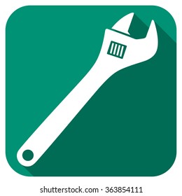 wrench flat icon