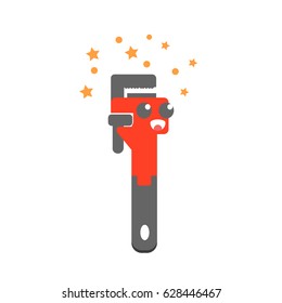 wrench funny character