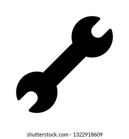 wrench glyph icon 