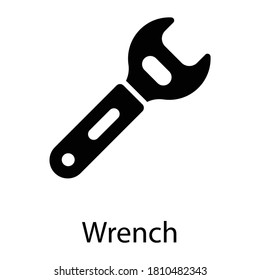 icono de glifo en francés, diseño de vector de glifos