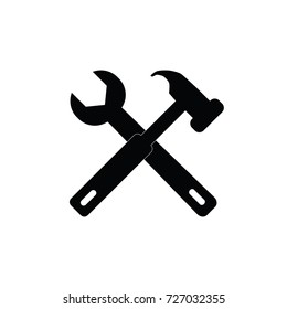 43,849 Hammer and spanner icon Images, Stock Photos & Vectors ...