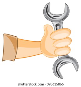Wrench in hand