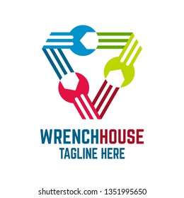 Wrench house logo