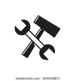 wrench icon , automotive icon vector