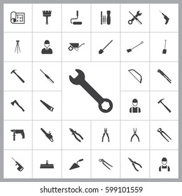 wrench icon. Construction icons universal set for web and mobile