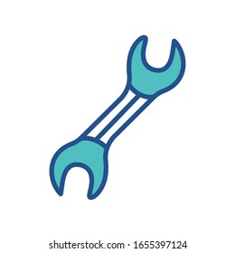 diseño de iconos en llave, colección de iconos de estilo plano